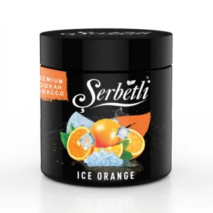 Serbetli Ice Orange Shisha Tobacco - Fresh Iced Citrus Mix - Verified Fresh Batch Speed Hookah Miami