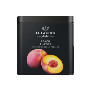Al Fakher Peach shisha tobacco tin