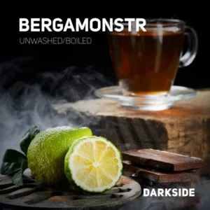 Darkside Bergamonstr Shisha Tobacco - bergamot and black tea flavor - Verified Fresh Batch Speed Hookah Miami