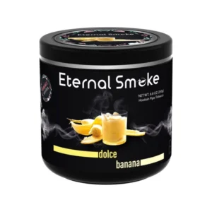 Eternal Smoke Dolce Banana shisha tobacco 250g jar