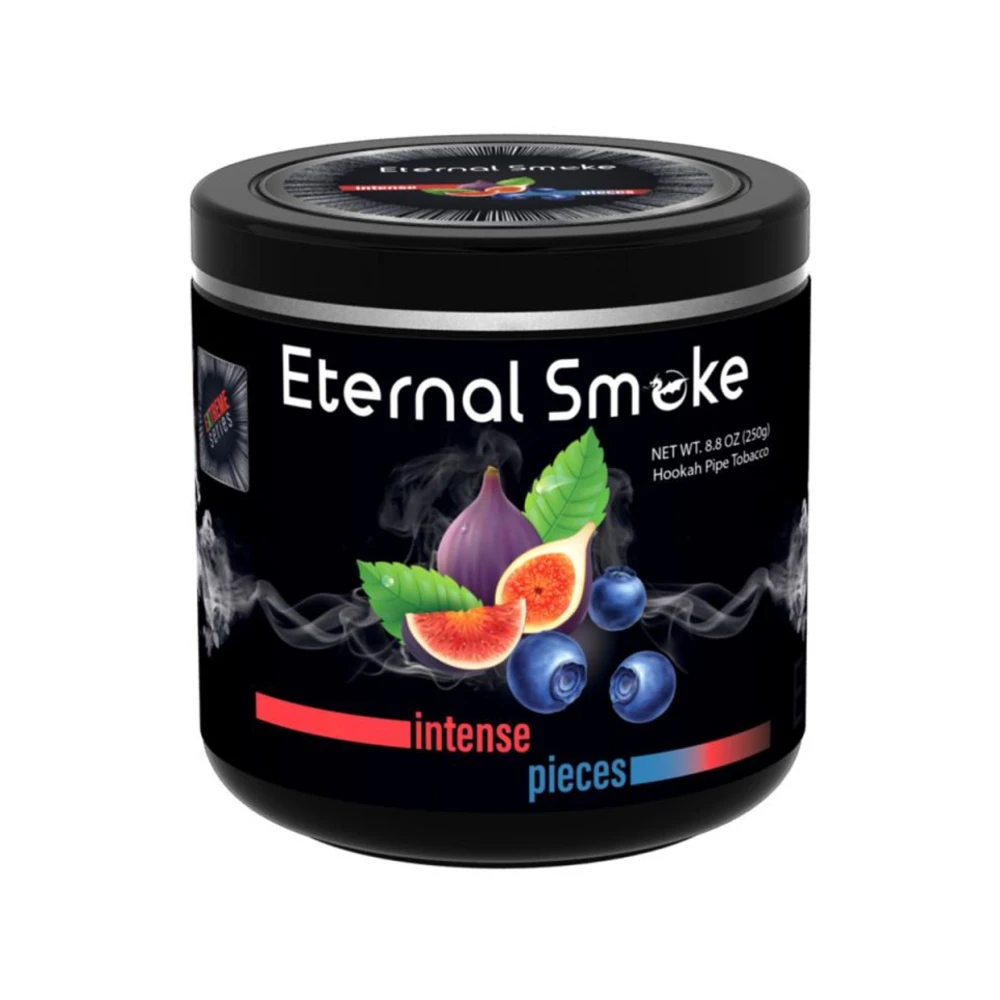 Eternal Smoke Intense Pieces shisha tobacco 250g jar