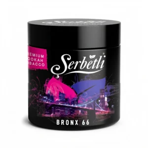Serbetli Bronx 66 shisha tobacco jar