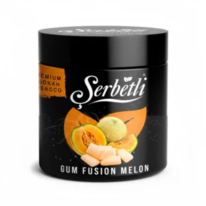 Serbetli Gum Fusion Melon shisha tobacco jar
