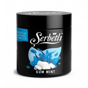 Serbetli Gum Mint shisha tobacco jar