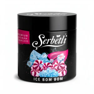 Serbetli Ice Bom Bom shisha tobacco jar