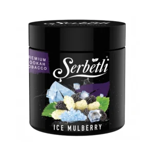 Serbetli Ice Mulberry shisha tobacco jar