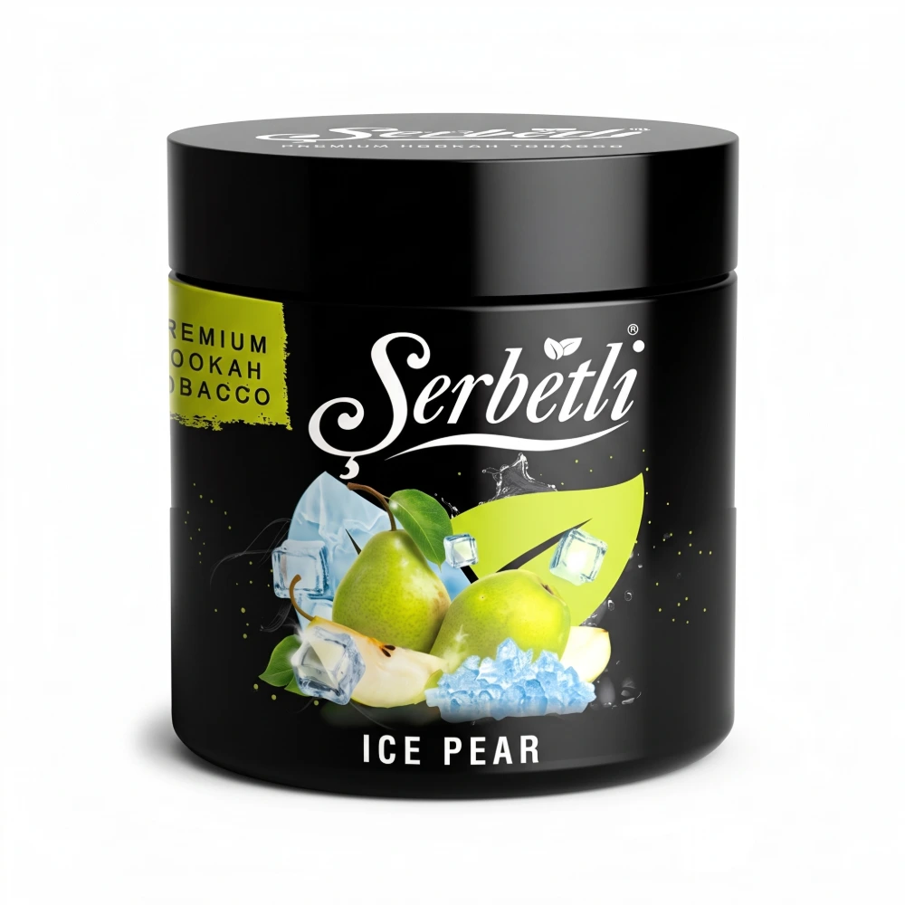 Serbetli Ice Pear shisha tobacco jar