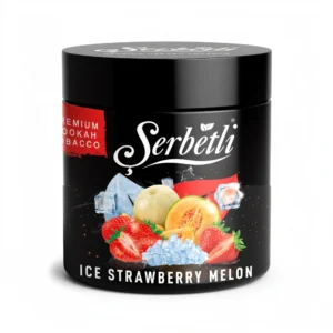 Serbetli Ice Strawberry Melon shisha tobacco jar