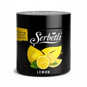 Serbetli Lemon shisha tobacco jar