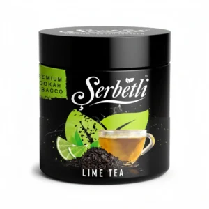 Serbetli Lime Tea shisha tobacco jar