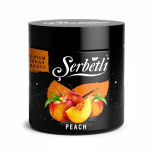 Serbetli Peach shisha tobacco jar