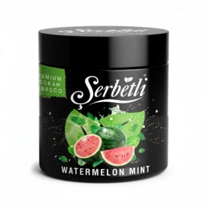 Serbetli Watermelon Mint shisha tobacco jar