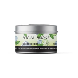 Social Smoke Cucumber Chill shisha tobacco 200g tin