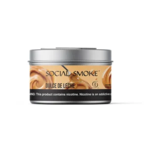Social Smoke Dulce De Leche shisha tobacco 200g tin