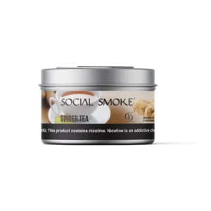 Social Smoke Ginger Tea shisha tobacco 200g tin