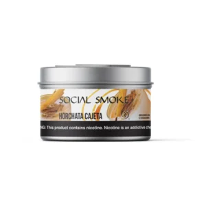 Social Smoke Horchata Cajeta shisha tobacco 200g tin
