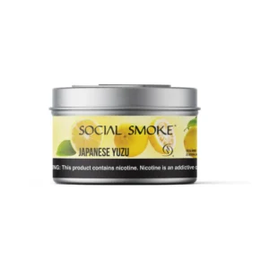 Social Smoke Japanese Yuzu shisha tobacco 200g tin