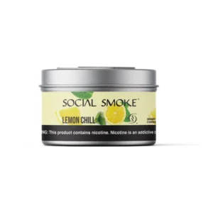 Social Smoke Lemon Chill shisha tobacco 200g tin