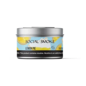 Social Smoke Lemon Pie shisha tobacco 200g tin