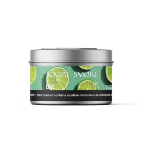 Social Smoke Lime shisha tobacco 200g tin