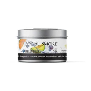 Social Smoke Melon Rush shisha tobacco 200g tin