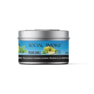 Social Smoke Pear Chill shisha tobacco 200g tin