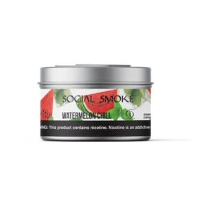 Social Smoke Watermelon Chill shisha tobacco 200g tin