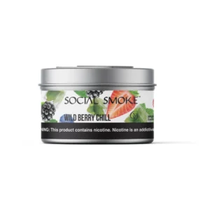 Social Smoke Wild Berry Chill shisha tobacco 200g tin