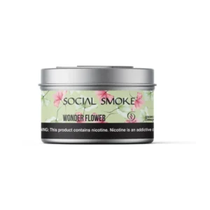 Social Smoke Wonder Flower shisha tobacco 200g tin