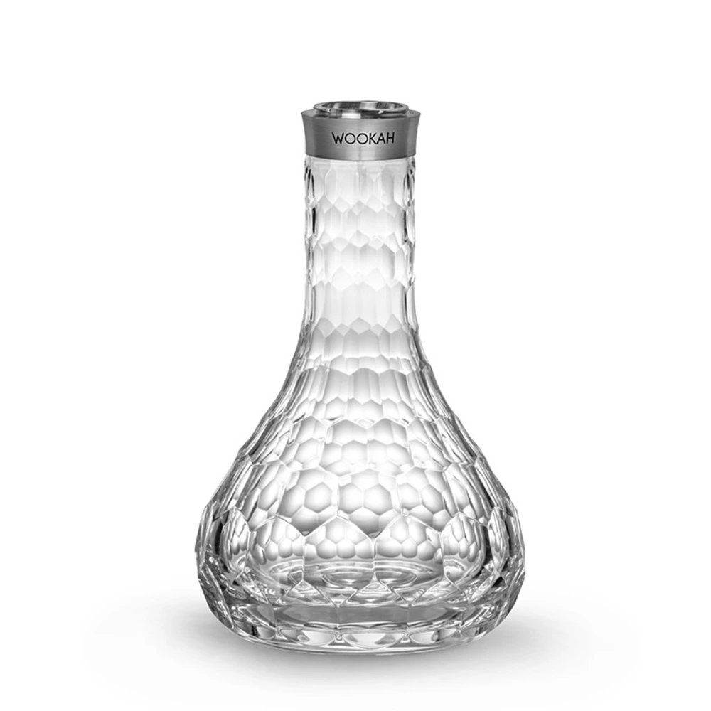 Wookah Vase Mastercut Apis, handmade glass hookah vase