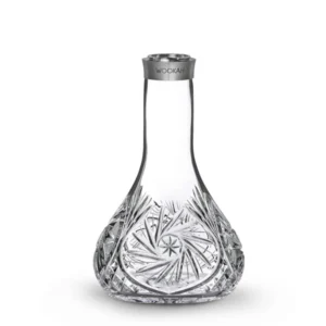 Wookah Vase Mastercut Mill, handmade glass hookah vase