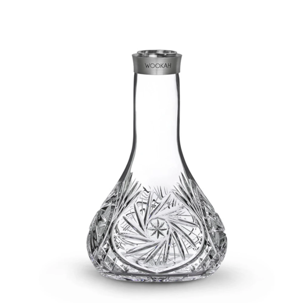 Wookah Vase Mastercut Mill, handmade glass hookah vase
