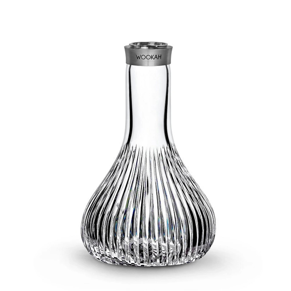 Wookah Vase Mastercut Onion, handmade glass hookah vase