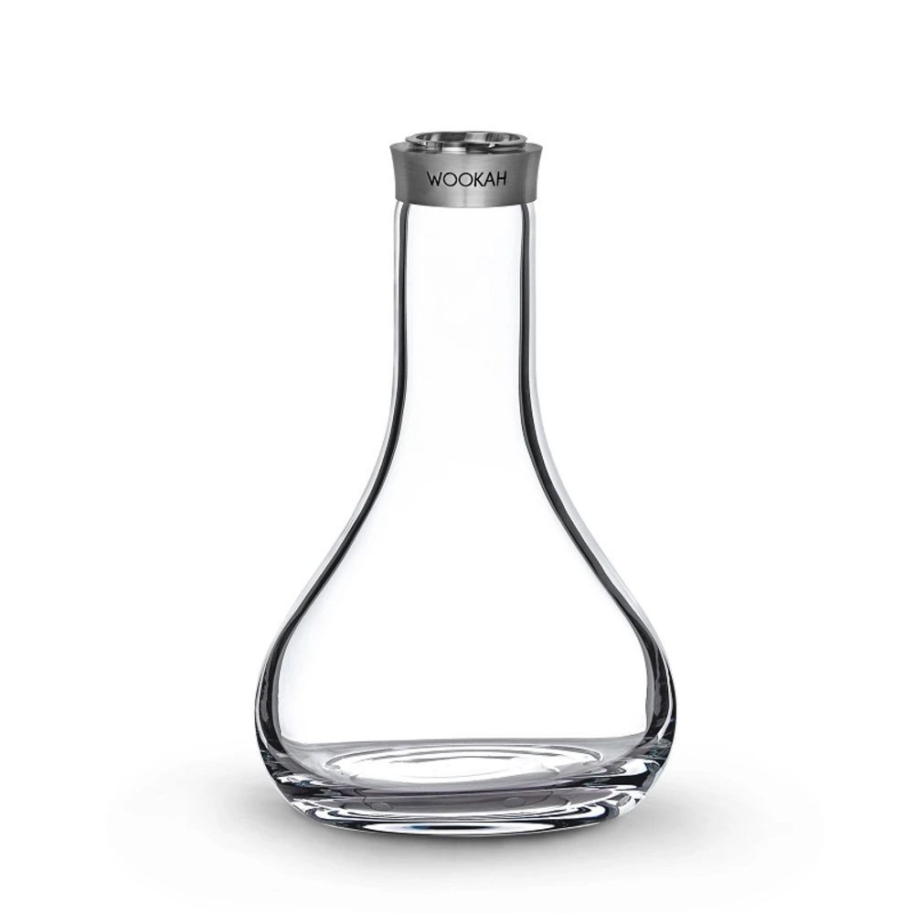 Wookah Vase Smooth, handmade glass hookah vase